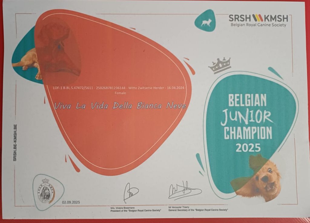 Championne Jeune de BELGIQUE